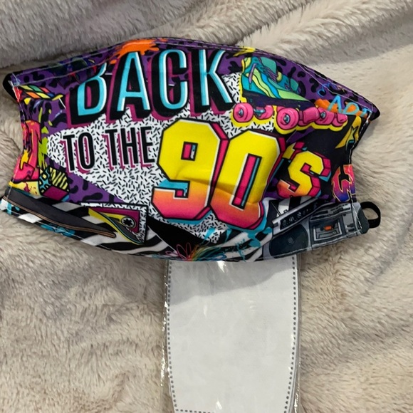 New Back to the 90’s face mask - Picture 1 of 5